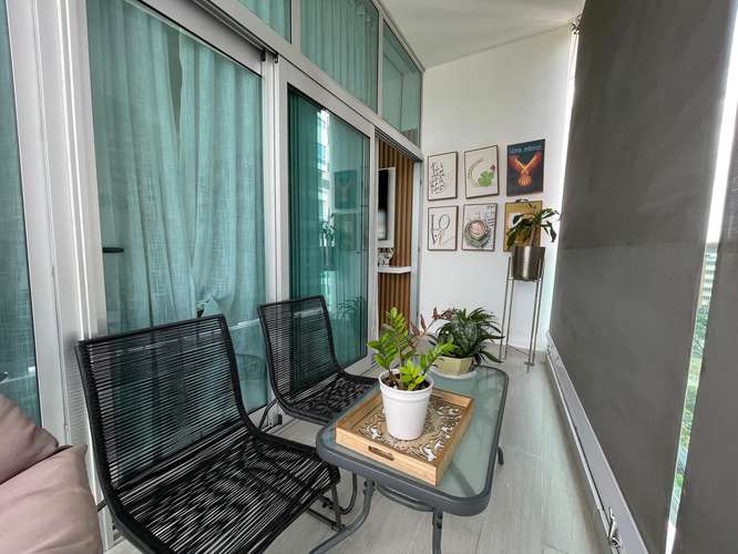 Se alquila, Apartamento 2Hab Amueblado FIno y Acogedor c/Vista, Piscina Rooftop, Lobby y Gym en La Julia  - Imagen 2