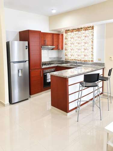 Alquiler apartamento de una habitación amueblado en gazcue - Imagen 3
