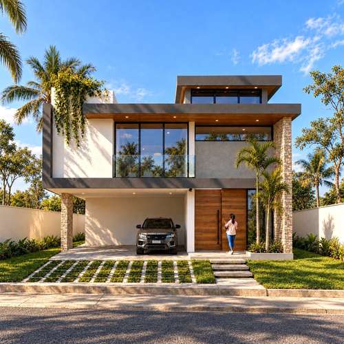 Casa en preconstrucción de 3 habitaciones en Torre Alta, Puerto Plata