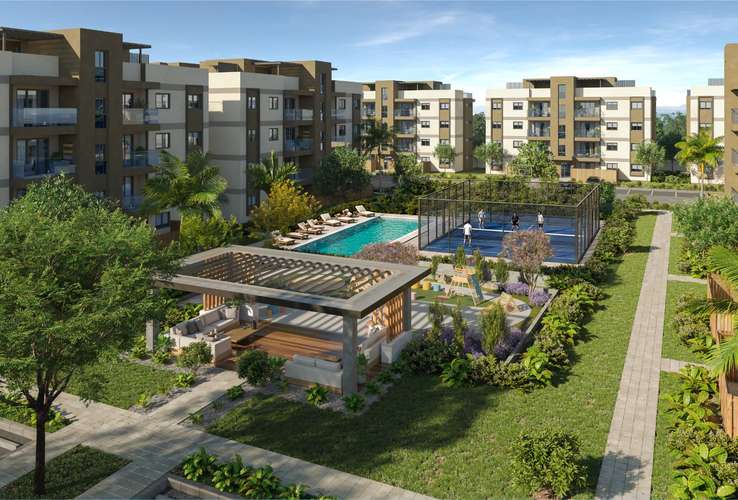 PROYECTO DE APARTAMENTOS DE 2 Y 3 HABITACIONES EN BOCA CHICA