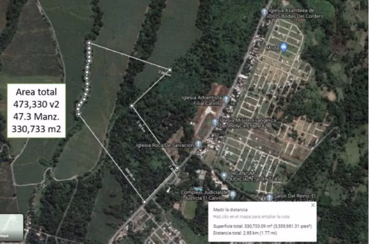 Plot 47 blocks in Carretera Palin Escuintla.