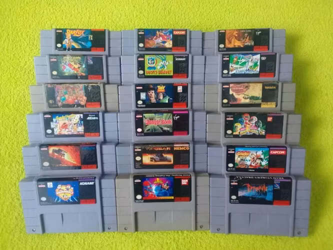 Juegos de super nintendo