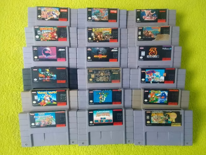 Juegos de super nintendo