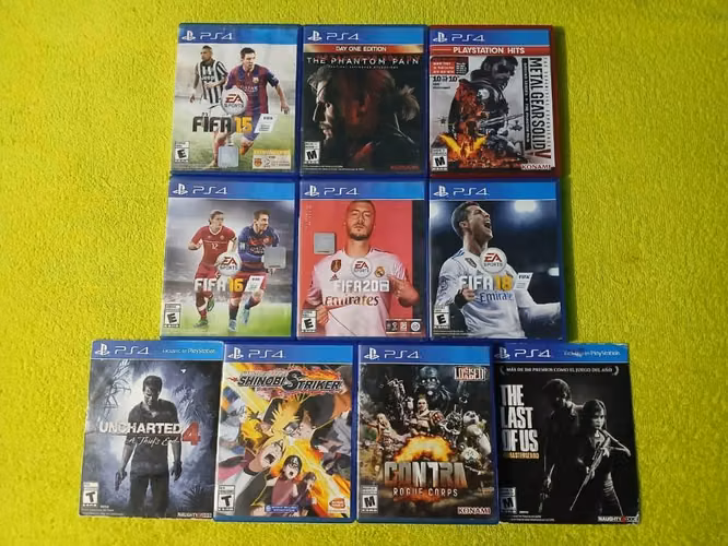 Juegos PlayStation 4 diferentes precios