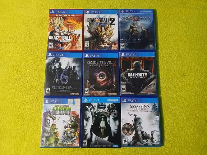 Juegos PlayStation 4 diferentes precios