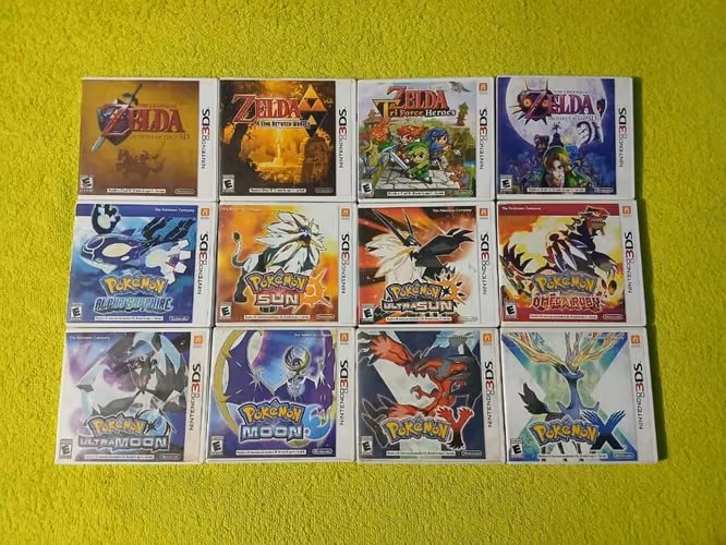 Juegos de Nintendo 3ds diferentes precios