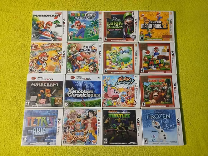 Juegos de Nintendo 3ds diferentes precios