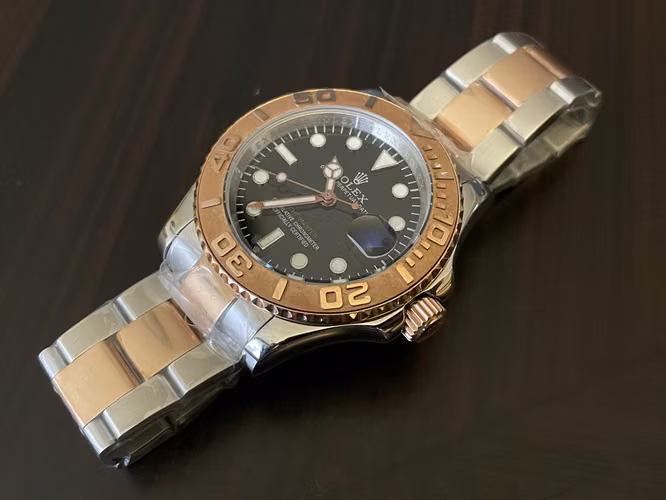 Rolex Yachtmaster Oro Rosa combinado! - Imagen 3