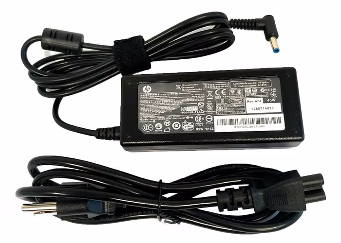 Cargadores originales para portátiles Hp de punta celeste