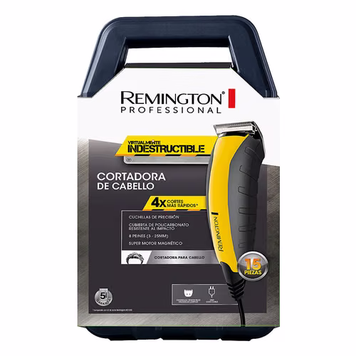 Kit para Cortar Cabello marca Remington Indestructible, Nuevo y Sellado!