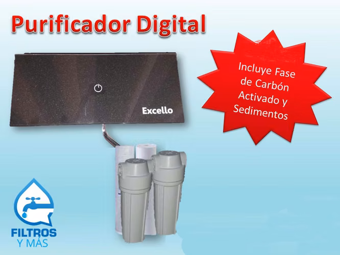 Purificador de agua, carcazas, filtros, repuestos
