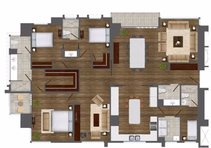 Apartamento en venta en zona 15 - Imagen 4