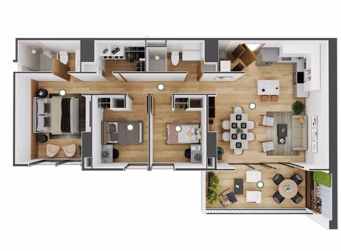 Apartamento en Venta en planos en Zona 11 - Imagen 6