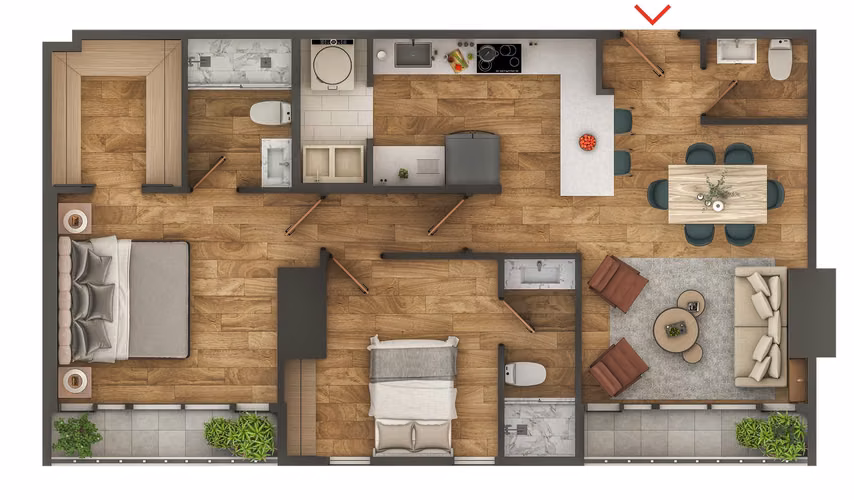 Apartamento en venta en zona 10 - Imagen 8