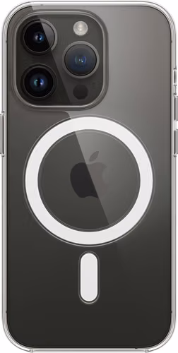 Estuche antigolpes Magsafe transparente para iPhone Pro 14