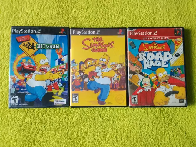 Los Simpson PlayStation 2