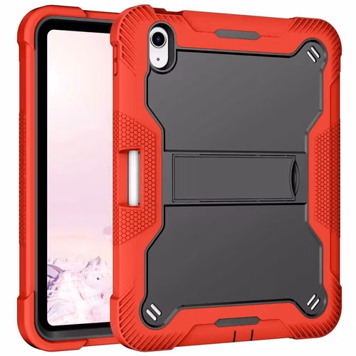 Estuche antigolpes de 3 capas con soporte para iPad 10 de 10.9”