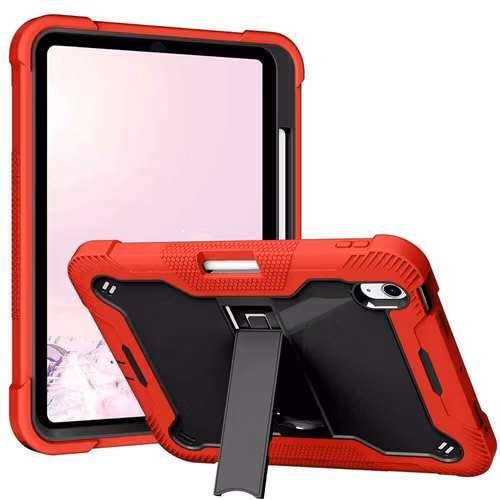 Estuche antigolpes de 3 capas con soporte para iPad 10 de 10.9”