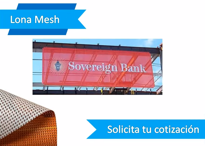 Lona mesh, mantas vinilicas, vinil adhesivo