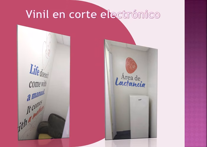 Corte electronico, vinil adhesivo, mantas vinilicas