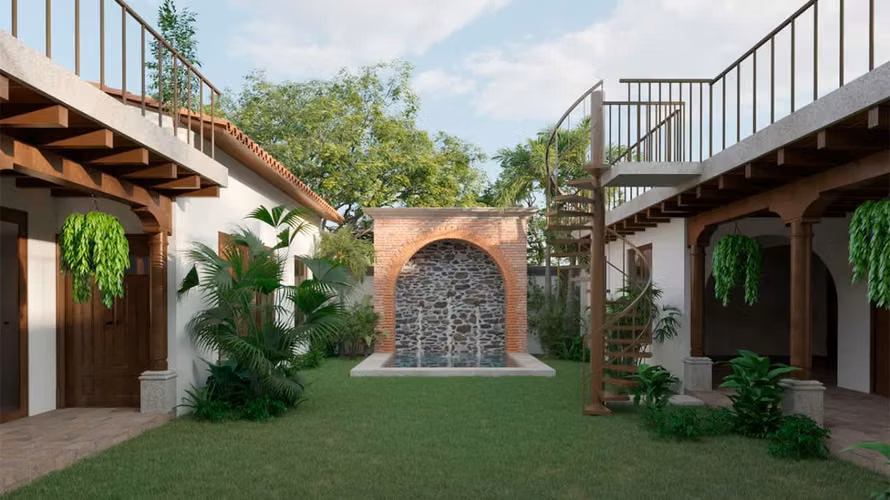 Linda casa en venta en Los Franciscanos, Modelo OPERA, cerca Antigua Guatemala.