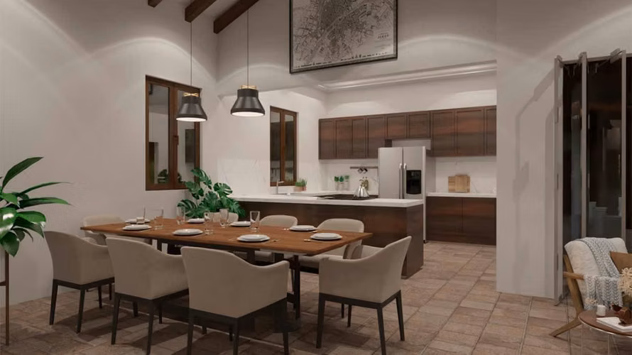 Linda casa en venta en Los Franciscanos, Modelo OPERA, cerca Antigua Guatemala.