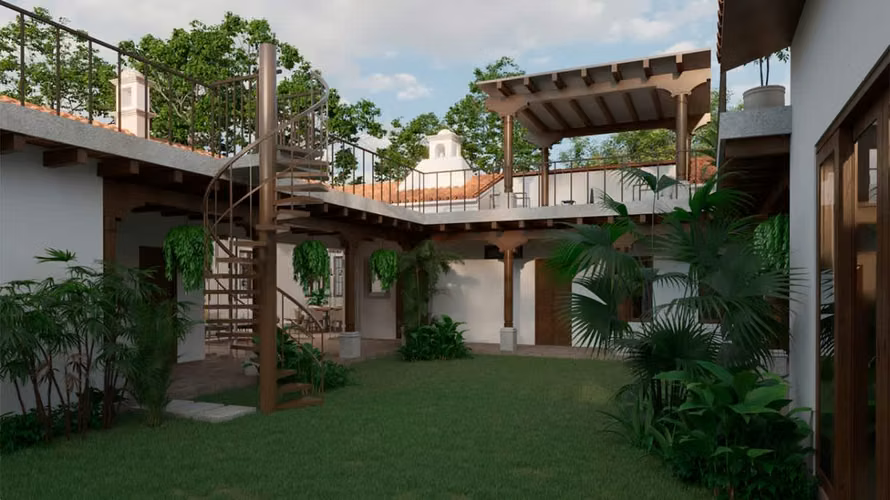 Linda casa en venta en Los Franciscanos, Modelo OPERA, cerca Antigua Guatemala.