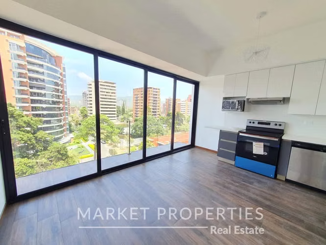 Apartamento en renta zona 10, de 1 habitación