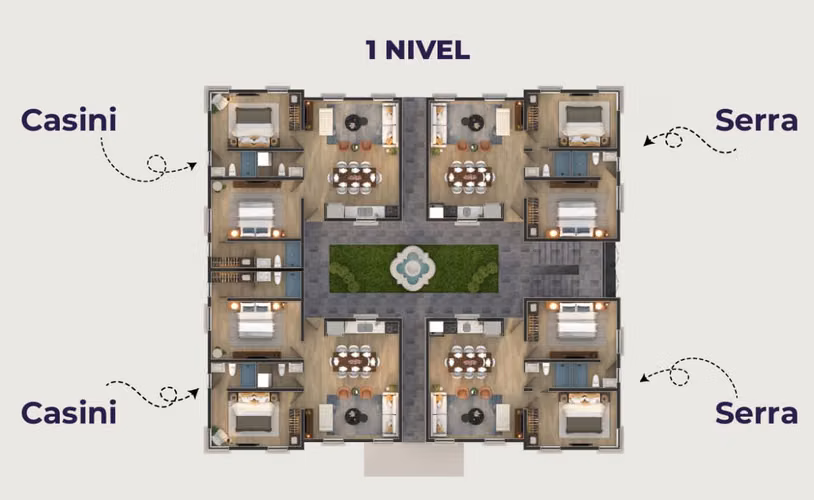 Venta de apartamentos en Villas Los Franciscanos