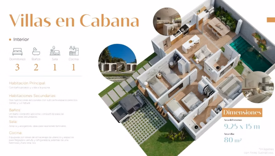 Venta de Casas vacacionales en Villas Cabana - Imagen 7