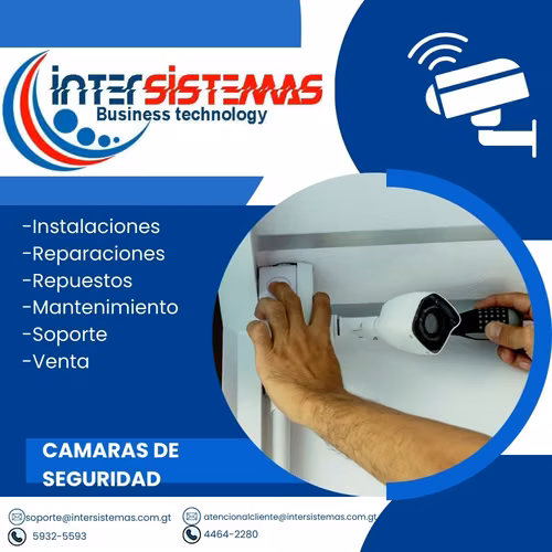 Camaras de seguridad. Reparación, Soporte y Mantenimiento