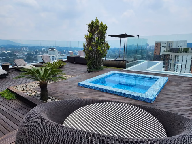 Venta de apartamento tipo Loft en Edificio Atrium | Zona 10 y diagonal 6