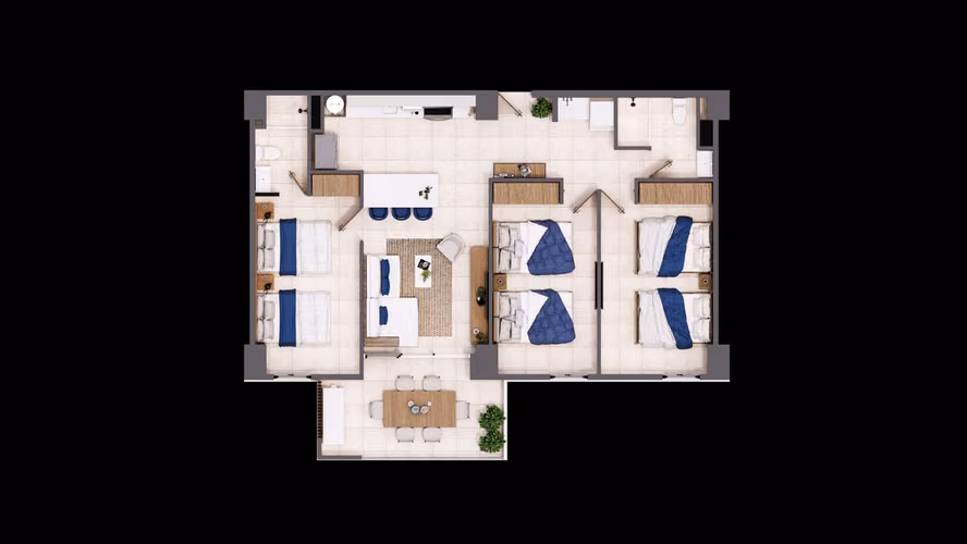 Venta de apartamento nuevo en Parque 14 | Zona 14 Nivel alto - Imagen 13