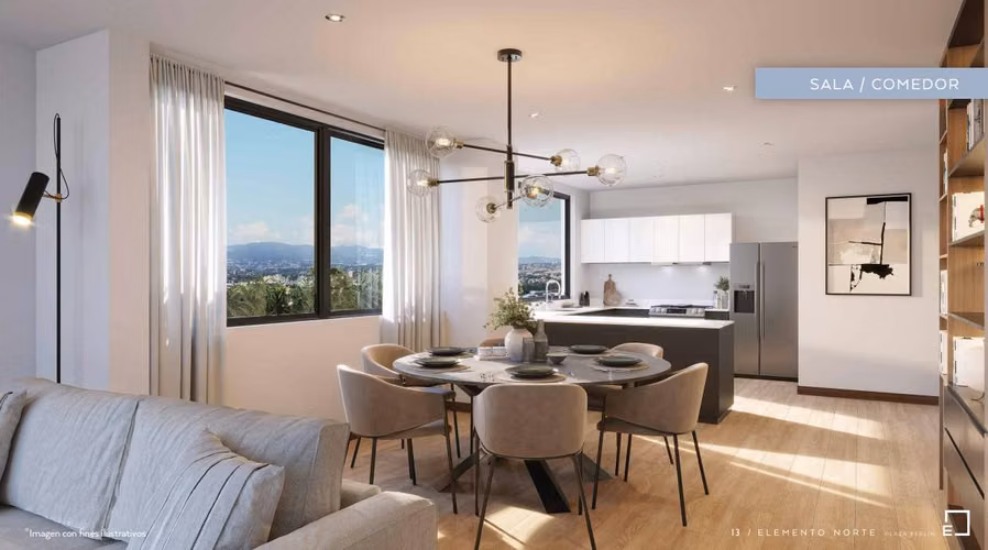 Elemento Norte Plaza Berlín | Zona 13 | Apartamentos nuevos de 3 habitaciones - Imagen 4