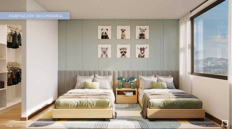 Elemento Norte Plaza Berlín | Zona 13 | Apartamentos nuevos de 3 habitaciones - Imagen 6