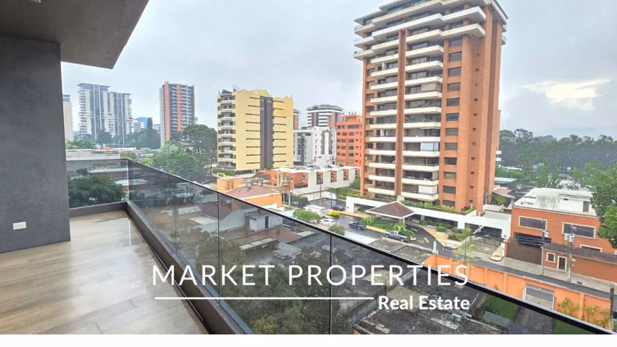 Apartamento en renta | Zona 14 edificio exclusivo | 1 habitación + 2 parqueo