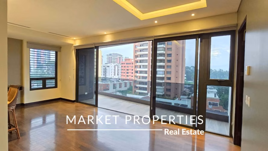 Apartamento en renta | Zona 14 edificio exclusivo | 1 habitación + 2 parqueo