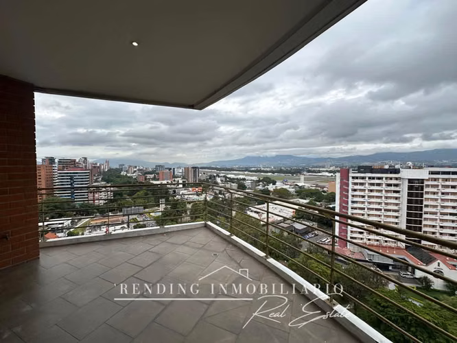 Apartamento en renta zona 14 edificio Tadeus con 3 habitaciones y 2 parqueos