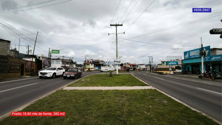 PREDIO EN QUETZALTENANGO DE 380 M2, A ORILLA DE CARRETERA - Imagen 2