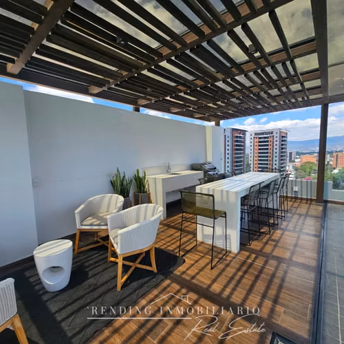 Alquiler de Apartamento Amueblado Edificio Casa Clara Zona 10 con un Dormitorio - Imagen 10