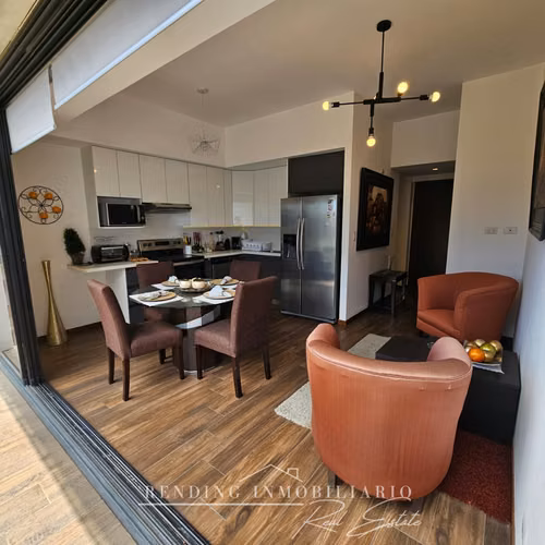 Alquiler de Apartamento Amueblado Edificio Casa Clara Zona 10 con un Dormitorio - Imagen 3