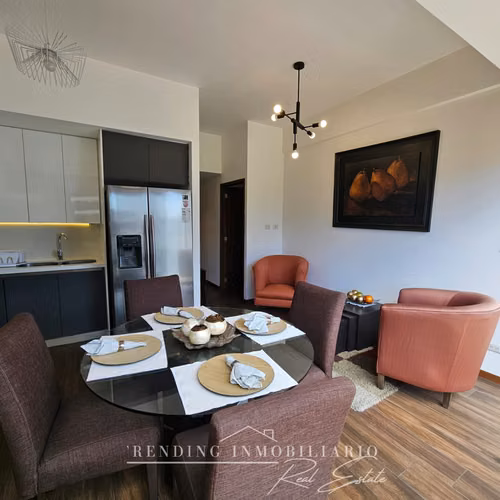 Apartamento en Renta Amueblado Edificio Casa Clara zona 10 un dormitorio - Imagen 5