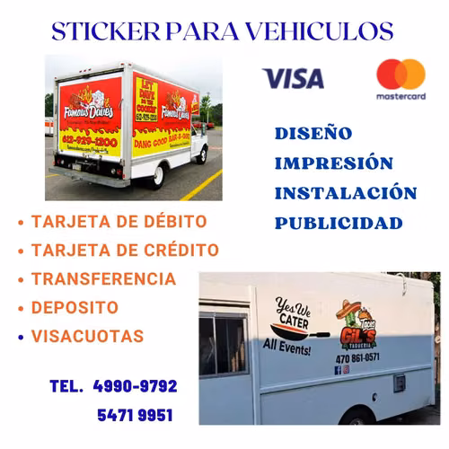 Stickers para vehículos