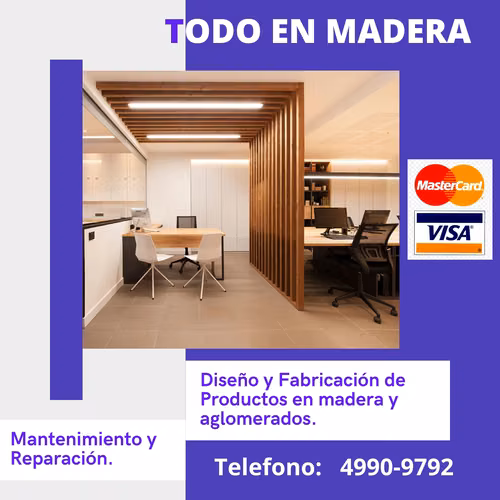 Divisiones de madera