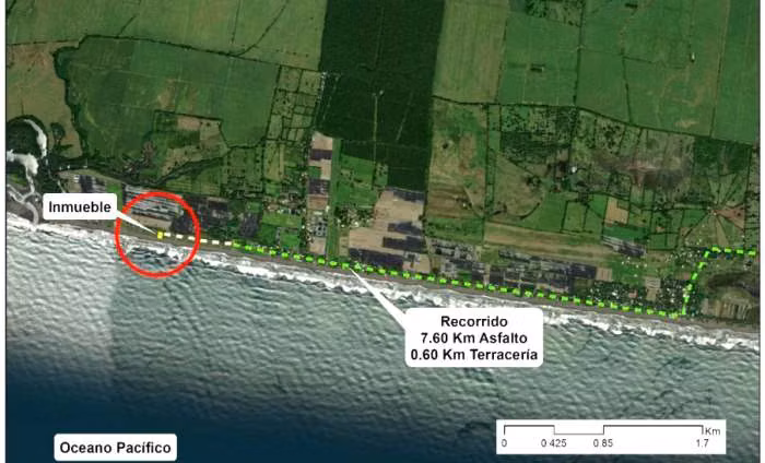 Terreno en Venta Frente al Mar en Sipacate, Escuintla