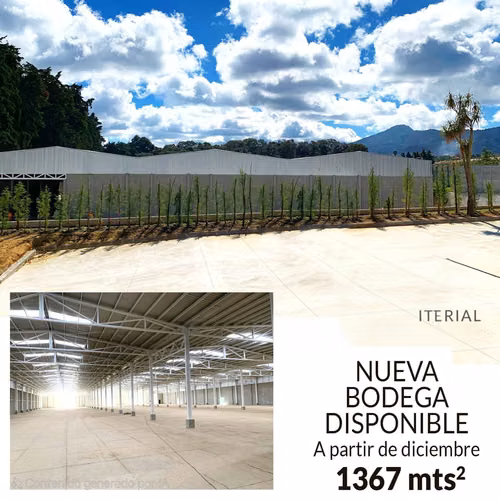 BDOEGA EN RENTA DENTRO DE PARQUE INDUSTRIAL UBICADO SANTA LUCIA MILPAS ALTAS - Imagen 4