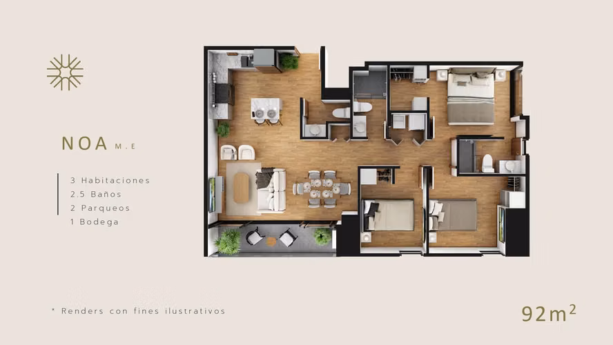 Proyecto Airbnb Friendly en planos! Ciudad Vieja, Zona 10.