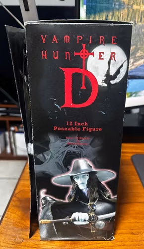 VAMPIRE HUNTER D | EPOCH | ESCALA 1/6 | FIGURA ARTICULADA | ORIGINAL (2001)