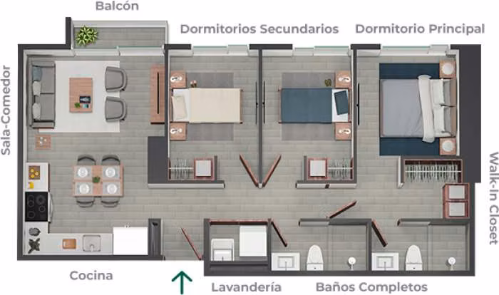 Apartamento en Construcción en Venta en Zona 15