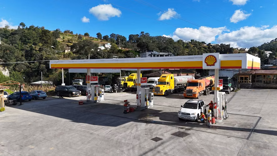 GASOLINERA SHELL FUNCIONANDO